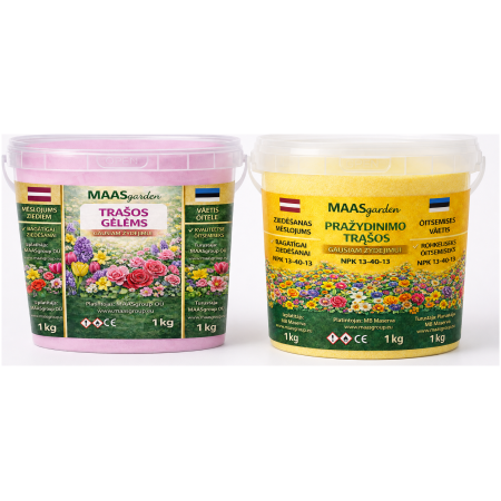 du viename gėlės Gėlių žydėjimo rinkinys (2X1kg)