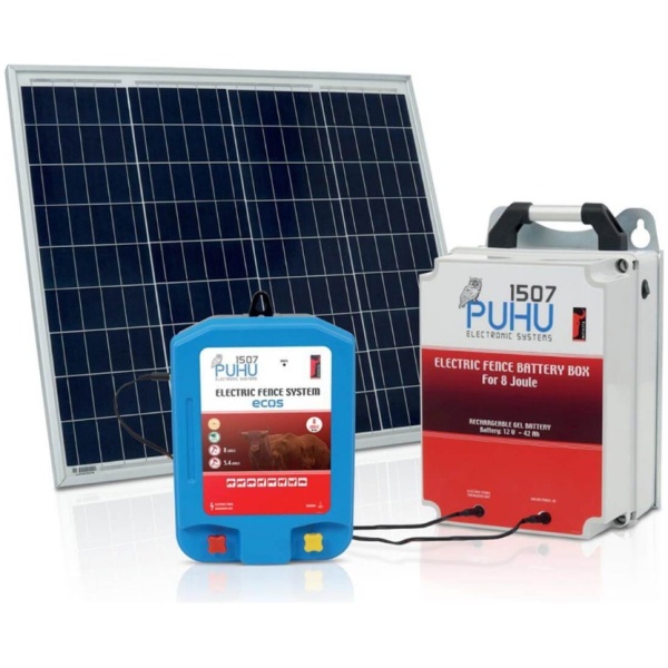 Elektrinis pėmuo 8J su saulės baterija ir akumuliatoriumi (įmontuotas)