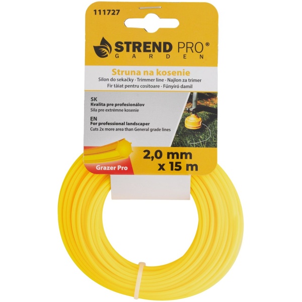 Pjovimo valas Grazer Pro 2 mm, L-15 m, žvaigždė
