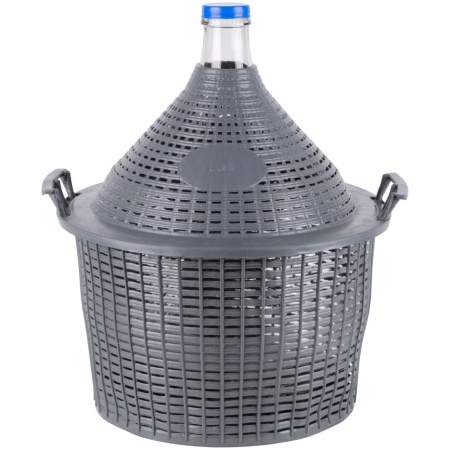 10L stiklinis butelys vynui / stipriesiems gėrimams