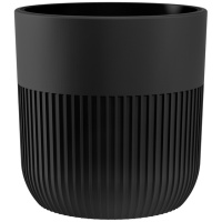 Vazonas LUCA 30cm JUODAS