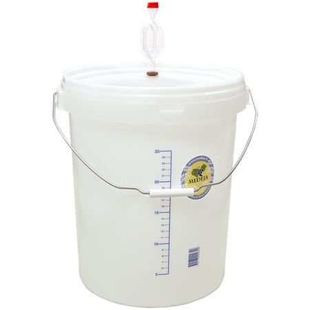 Medėja 30 ltr indas (kibiras) fermentacijai