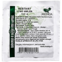 Medėja RESTART vyno mielės Top-15