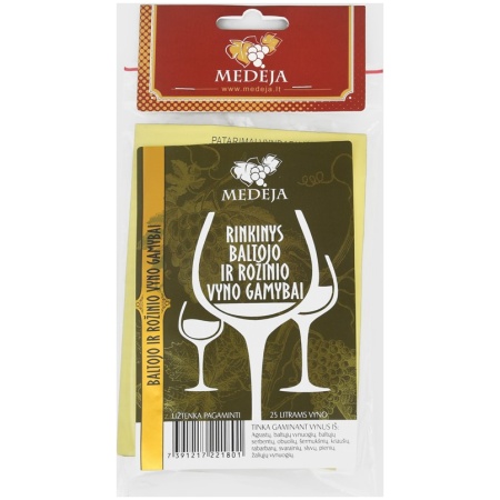 rinkinys-balto-ir-rozinio-vyno-gamybai Medėja Rinkinys BALTO ir ROŽINIO vyno gamybai