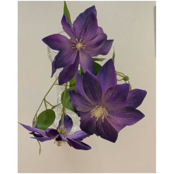 Dirbtinė gėlė "RAGANĖ"  violetinė