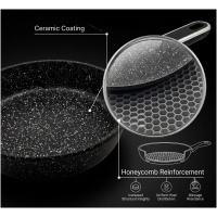 MASTERPAN spausto aliumino keptuvė 26cm, MP-2445
