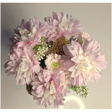 3f6a678d-f71d-4210-855a-df32fb663745 Dirbtinė gėlė puokštė rožinė