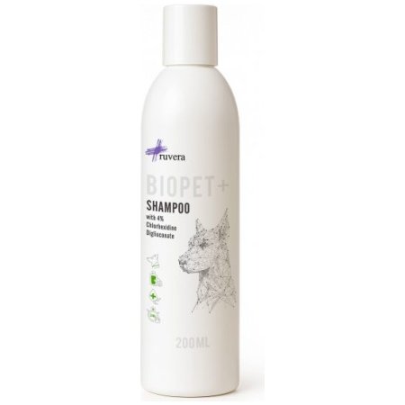 BIOPET antigrybelinis šampūnas su chlorheksidinu, 200ml