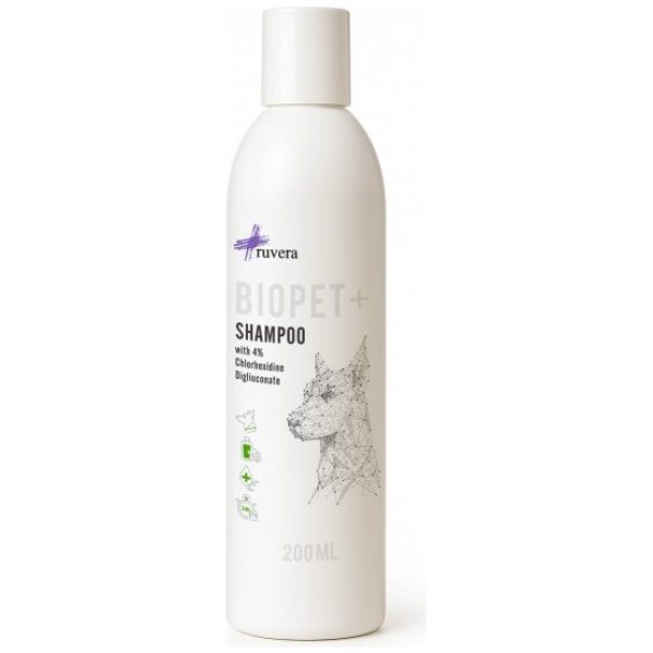 Biopet-Chlorhexidine-2mb-600x600 BIOPET antigrybelinis šampūnas su chlorheksidinu, 200ml