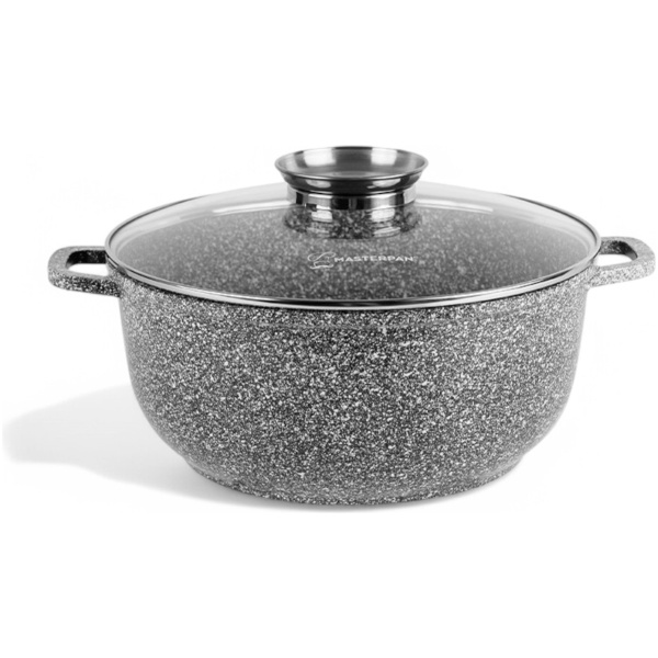 MP-2130.20 MASTERPAN puodas granitinis 28cm, 6,8L . MP-2130