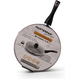 Keptuvė MagicHome Black Marble Line, 24 cm