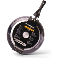 MASTERPAN presuoto aliuminio keptuvė su stikliniu dangčiu 30cm, MP-2477