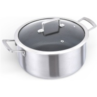 MP-2705.1 MASTERPAN nerūdijančio plieno puodas 28cm, MP-2705