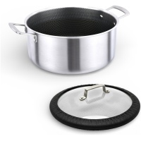 MP-2705.3 MASTERPAN nerūdijančio plieno puodas 28cm, MP-2705