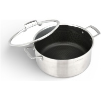 MP-2705.6 MASTERPAN nerūdijančio plieno puodas 28cm, MP-2705