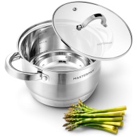 MASTERPAN nerūdijančio plieno puodų rinkinys, 6 dalys, MP-5005