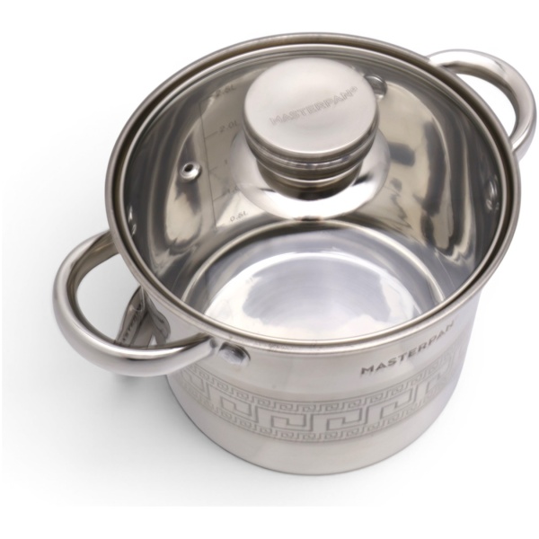 MASTERPAN nerūdijančio plieno puodas 5,3L MP-5143