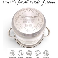MASTERPAN nerūdijančio plieno puodas 5,3L MP-5143