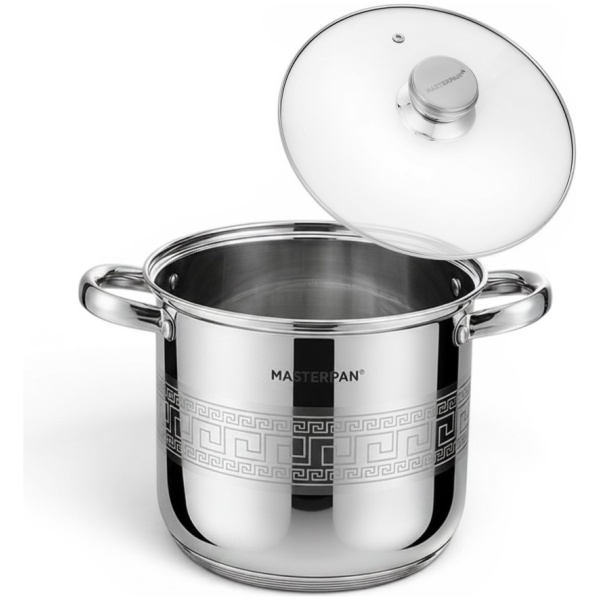 MASTERPAN nerūdijančio plieno puodas 5,3L MP-5143