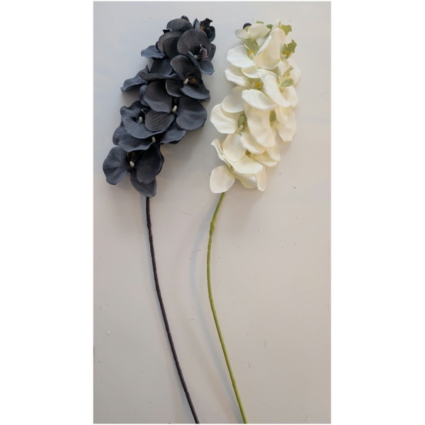 Dirbtinė gėlė Orchidėja balta