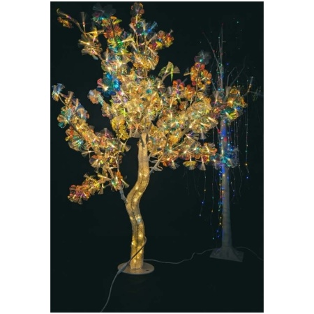 LED medis gražus kalėdinė puošmena Šiltai balta Veidrodinė 150cm (pristatymas per 7-14 d.d.)