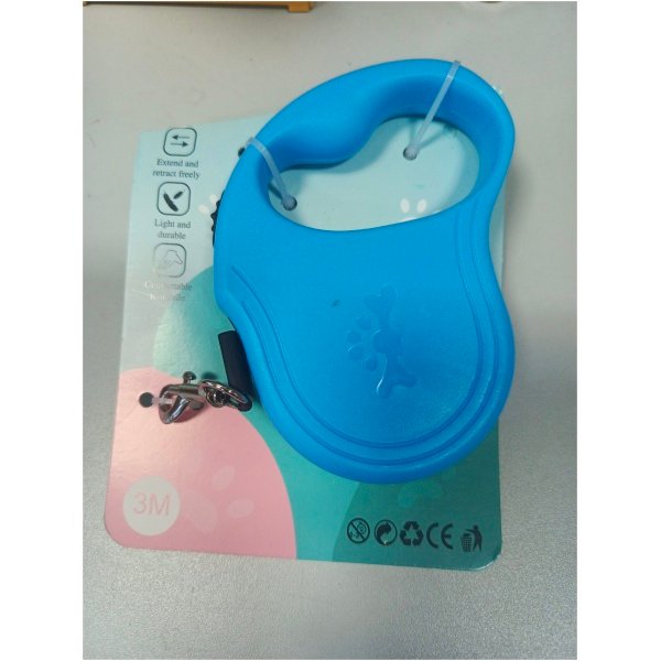 b03fa068-ecdc-479b-9f15-d67d4a9c4307 Automatinis virvutės tipo pavadėlis 3m 15kg
