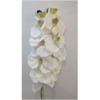 Dirbtinė gėlė Orchidėja balta