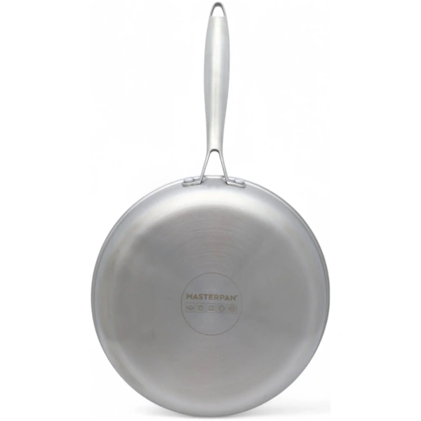 mp-2334.3 Nerūdijančio plieno keptuvė 26 cm - MP-2334